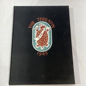 The Terrapin 1945 University of Maryland College Park Yearbook ~ Good